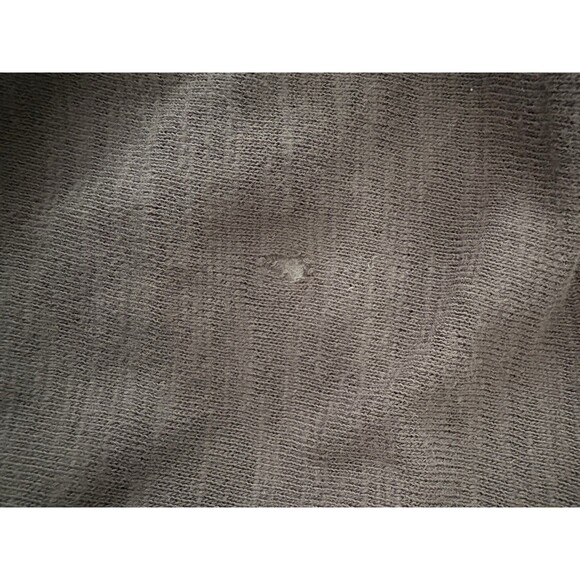 Rag & Bone Slub Knit Long Sleeve Shirt Women's XS Round Neck Dark Gray *FLAW* - Picture 8 of 15